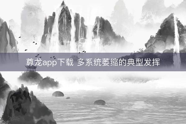 尊龙app下载 多系统萎缩的典型发挥